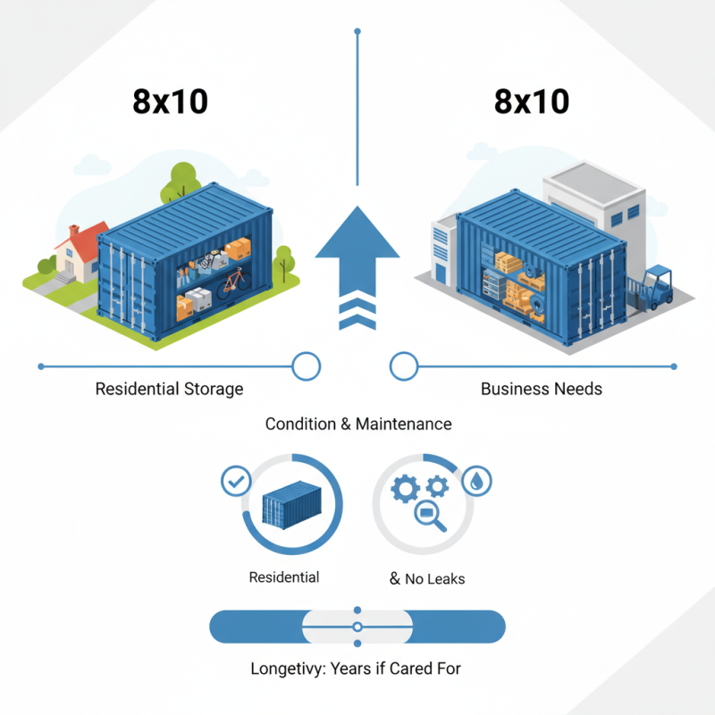 How to Choose the Best 8x10 Shipping Container for Your Needs?