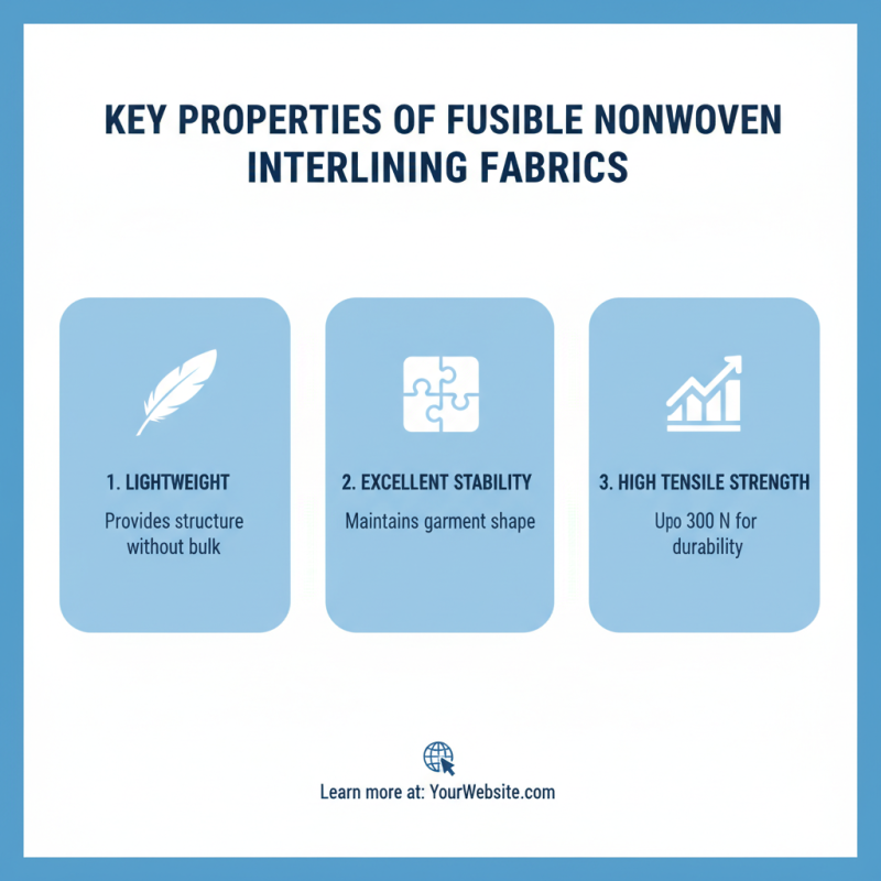 2026 Best Fusible Nonwoven Interlining Fabric for Your Projects?