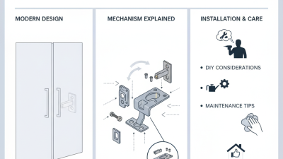 What is a Hidden Cabinet Hinge and How Does It Work?