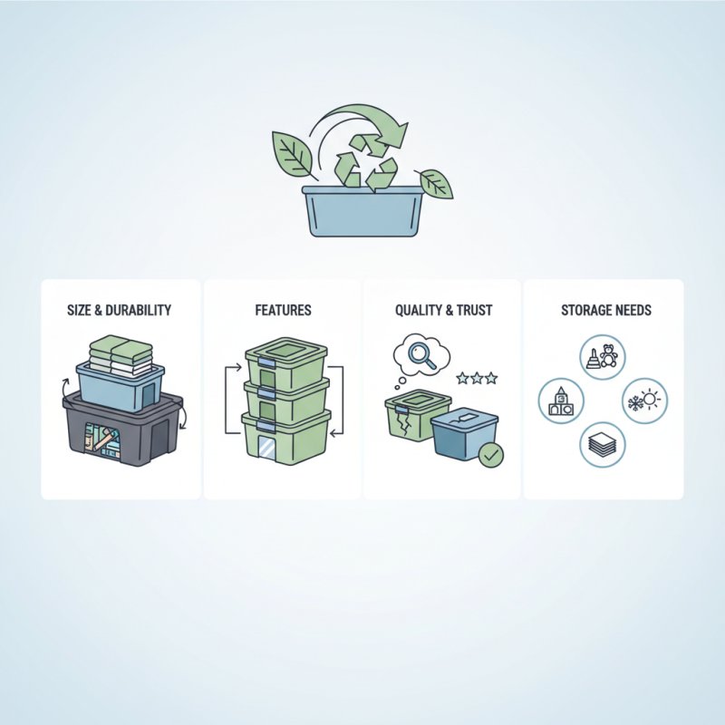 How to Choose the Best Recycled Plastic Storage Boxes?