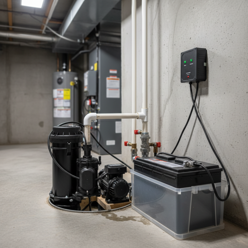 What is a battery backup for a sump pump and why is it essential?