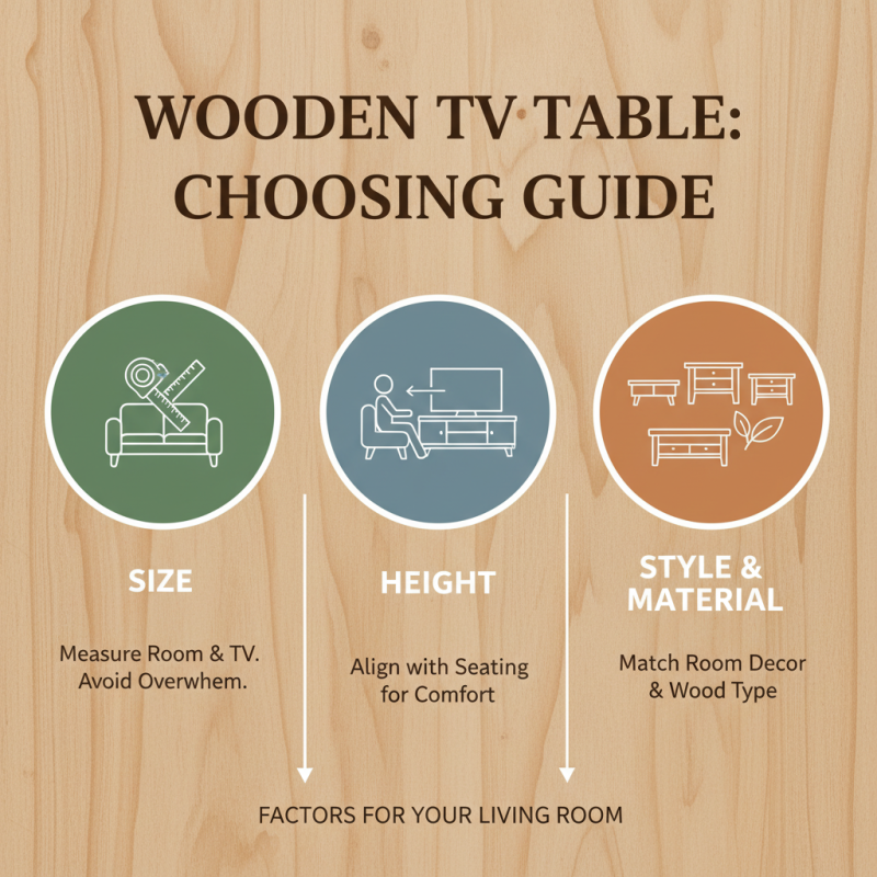 2026 How to Choose the Perfect Wooden TV Table for Your Living Room?