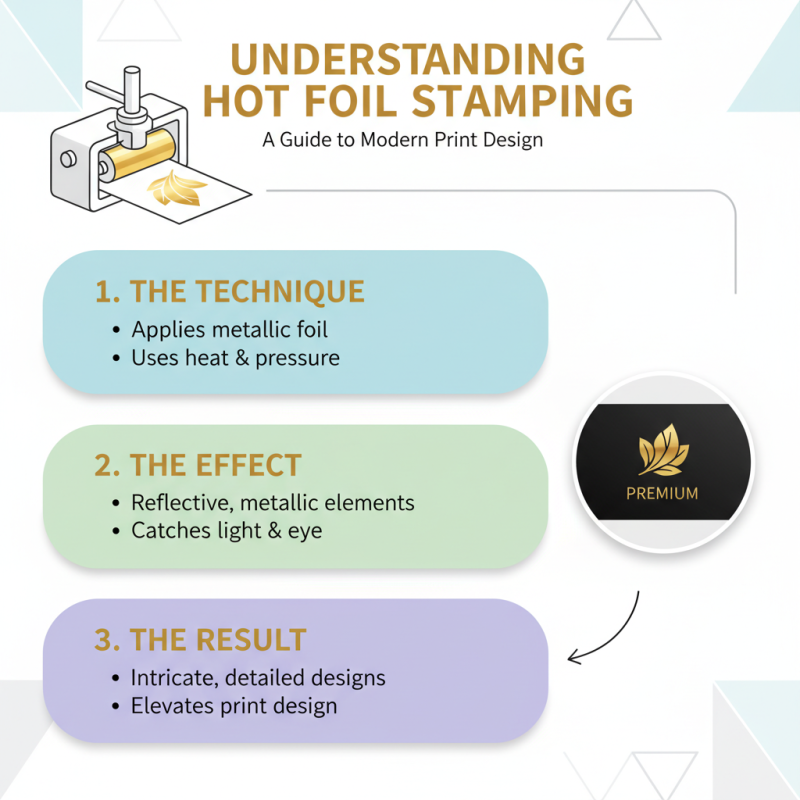 Why is Hot Foil Stamping a Key Technique in Modern Print Design?