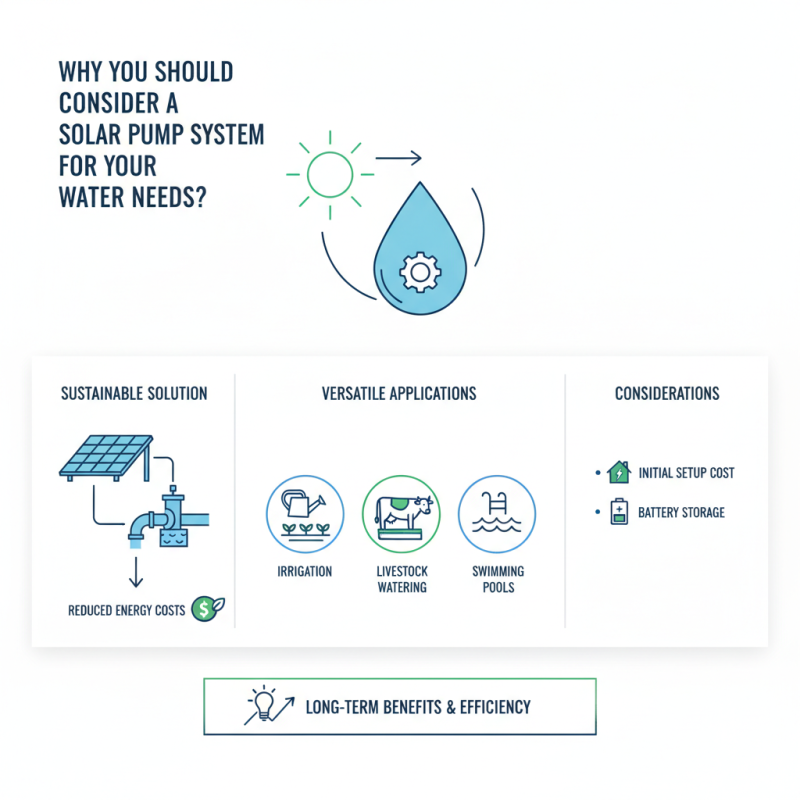 Why You Should Consider a Solar Pump System for Your Water Needs?