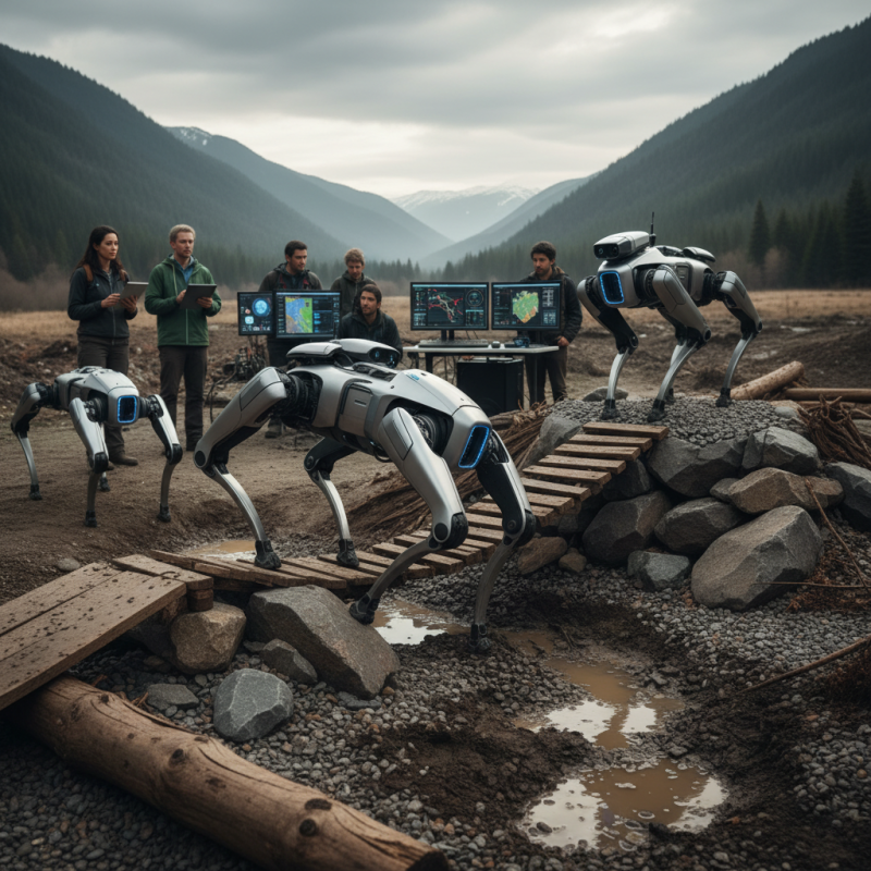 How are AI Quadruped Robots Trained for Real World Tasks?