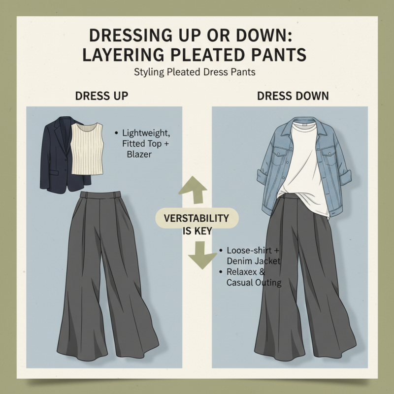 How to Style Pleated Dress Pants for Any Occasion?