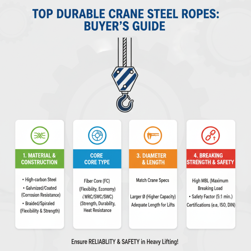 Best Durable Crane Steel Rope for Heavy Lifting Solutions?