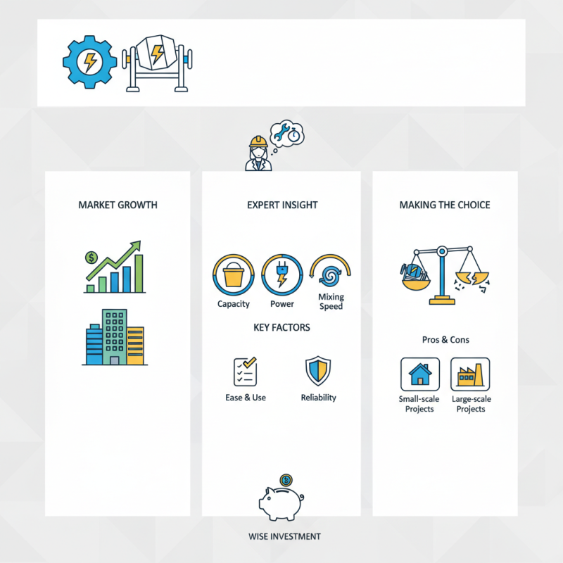 Essential Tips for Choosing an Electric Cement Mixer?