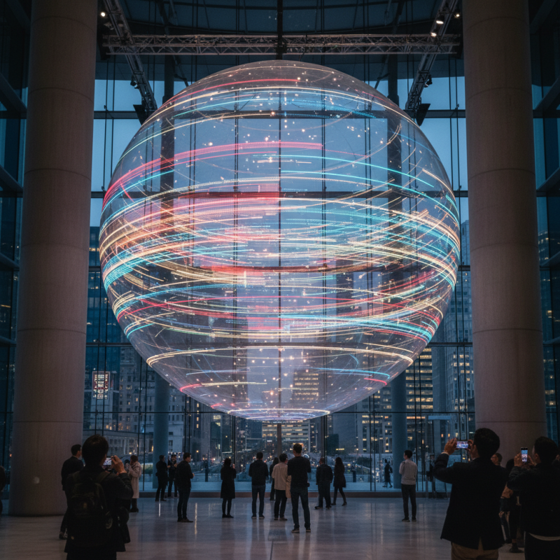 What are the Benefits of Transparent Film Led Ball Screens?