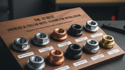Гайки с насечкой и кольяром 10 лучших вариантов для монтажа?