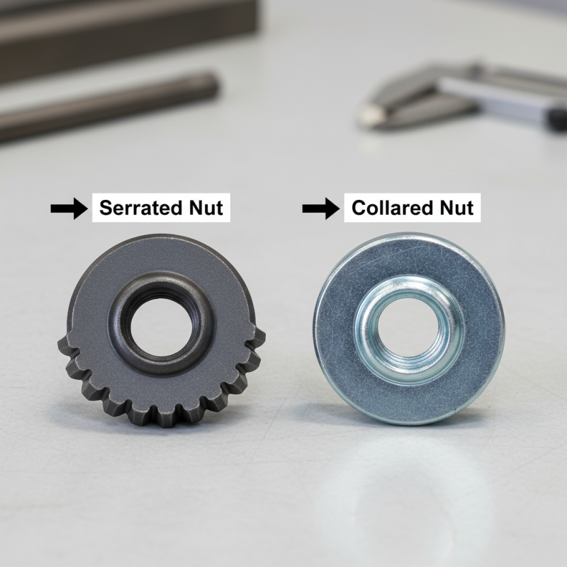 Как выбрать гайки с насечкой и кольяром для крепежа?