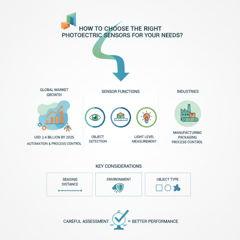 How to Choose the Right Photoelectric Sensors for Your Needs?