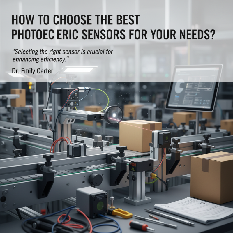 How to Choose the Best Photoelectric Sensors for Your Needs?