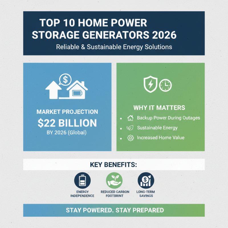 Best 10 Power Storage Generators for Home Use in 2026?