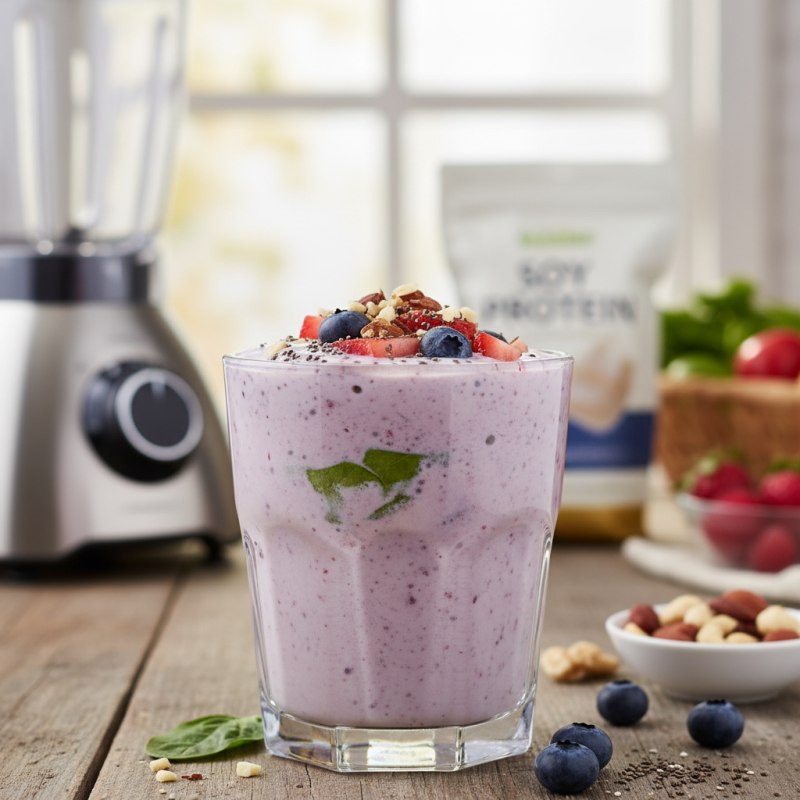 How to Make Soy Protein Shakes for Maximum Health Benefits?