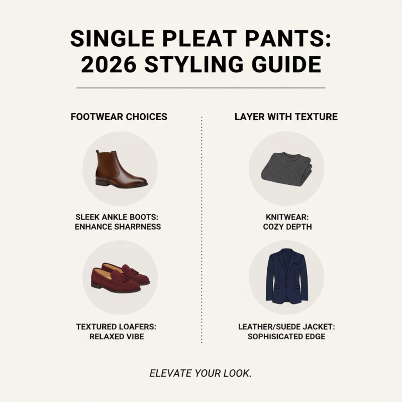 How to Style Single Pleat Pants in 2026 for a Modern Look?