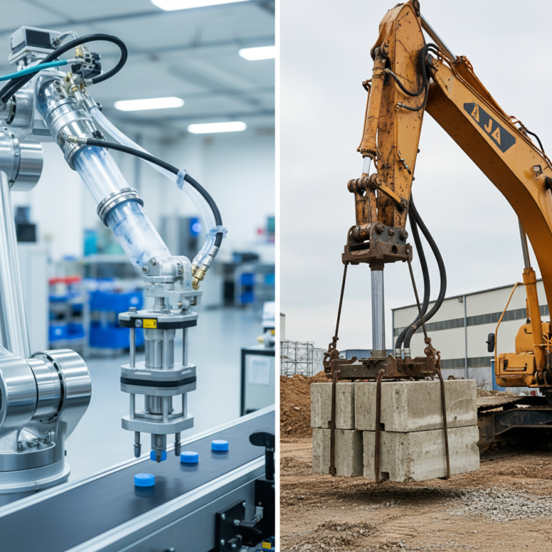 What is the Difference Between Pneumatic and Hydraulic Systems?