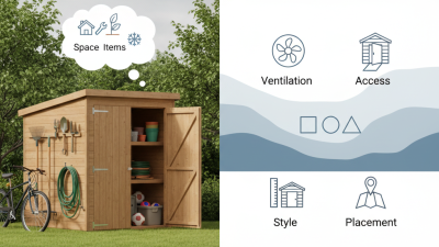 2026 How to Choose the Best Outdoor Storage Shed for Your Needs?