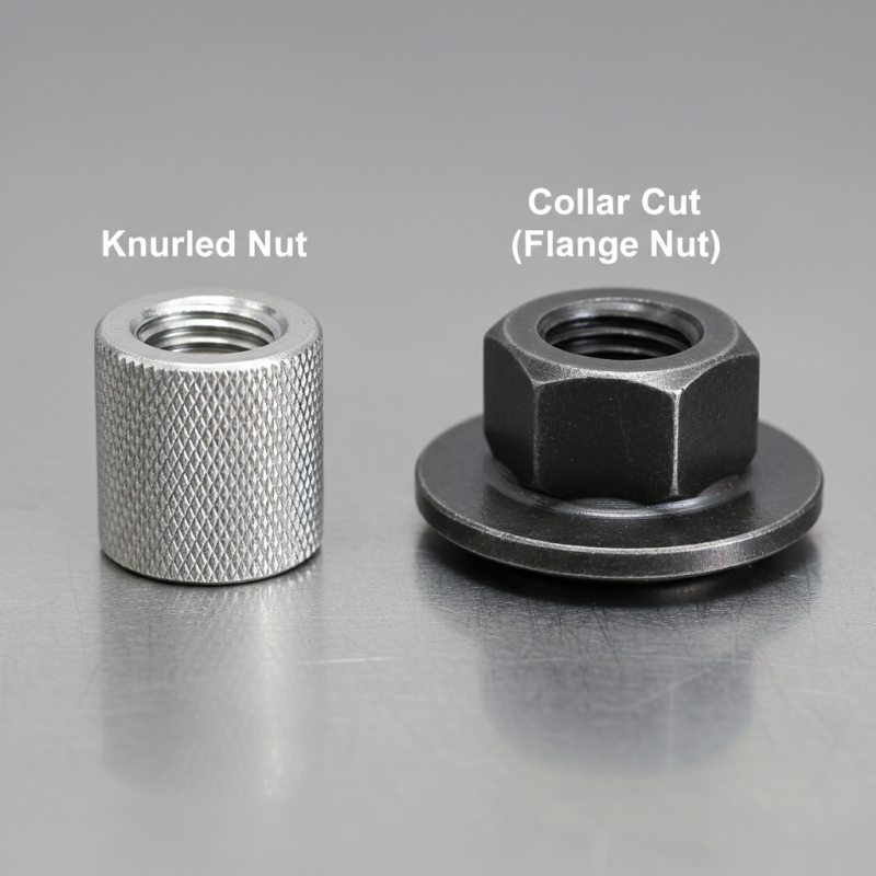 Как правильно использовать гайки с насечкой и кольяром?