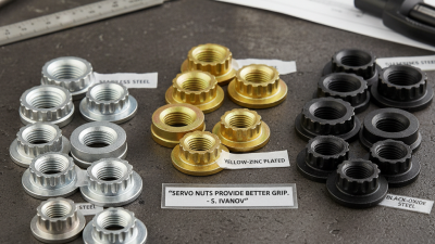 Как правильно выбрать гайки с насечкой и кольяром?