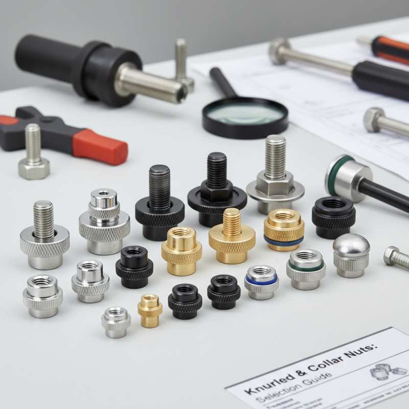 Гайки с насечкой и кольяром как выбрать и использовать?