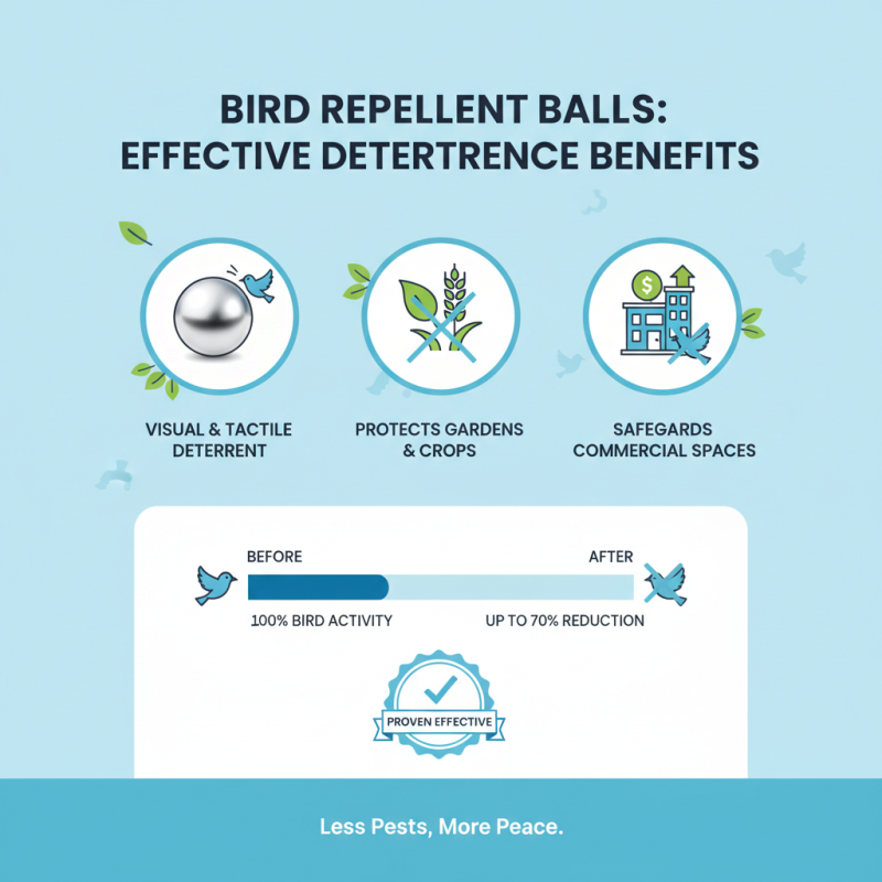 Best Bird Repellent Ball Options for Effective Deterrence?