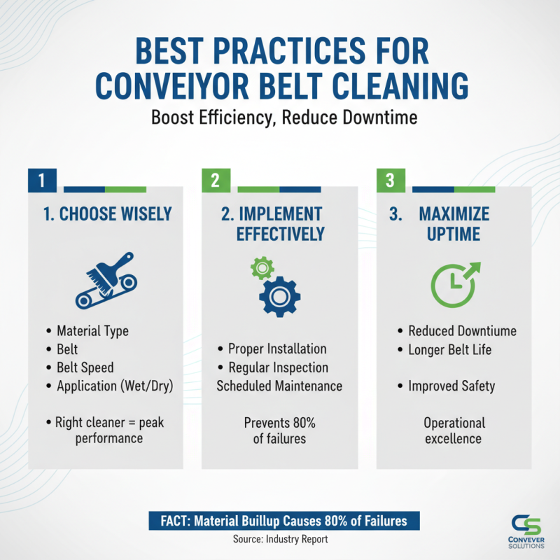 How to Choose the Right Conveyor Belt Cleaner for Your Industry Needs?