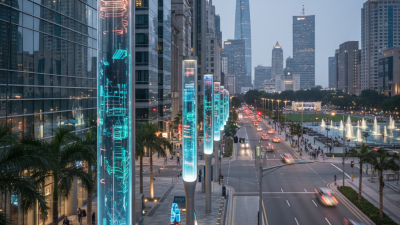 Top 10 Benefits of Outdoor Transparent Light Pole Display Screens?