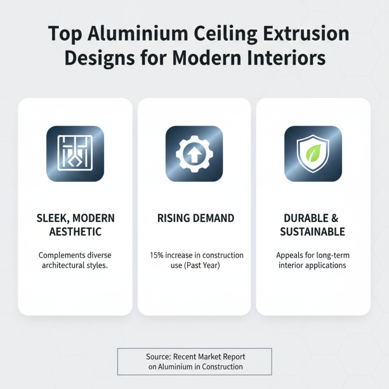 Top Aluminium Ceiling Extrusion Designs for Modern Interiors?