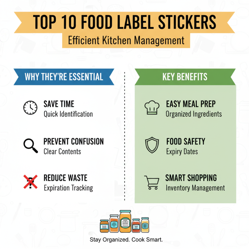 10 Best Food Label Stickers for Organizing Your Kitchen?