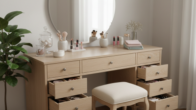 How to Choose the Perfect Vanity Table With Drawers for Your Space?