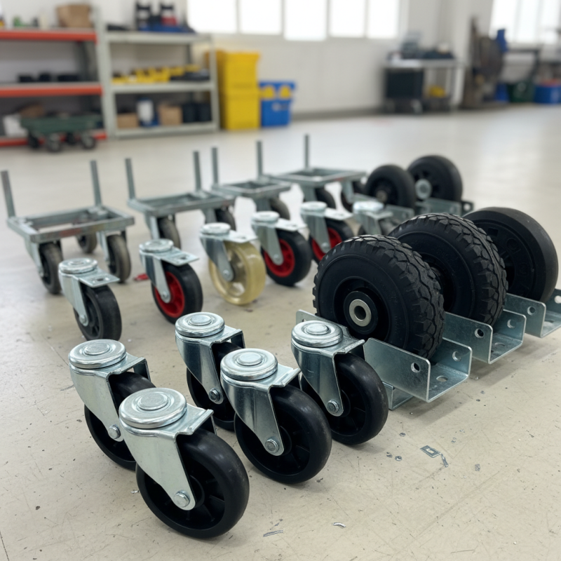 Caster Trolley Wheels Types Benefits and What to Choose?
