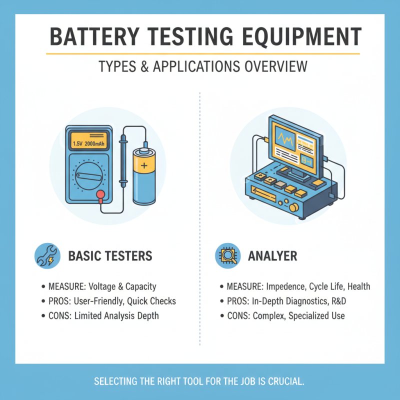 2026 How to Choose the Best Battery Testing Equipment for Your Needs?