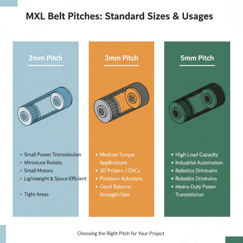 How to Choose the Right Mxl Belt Pitch for Your Project?