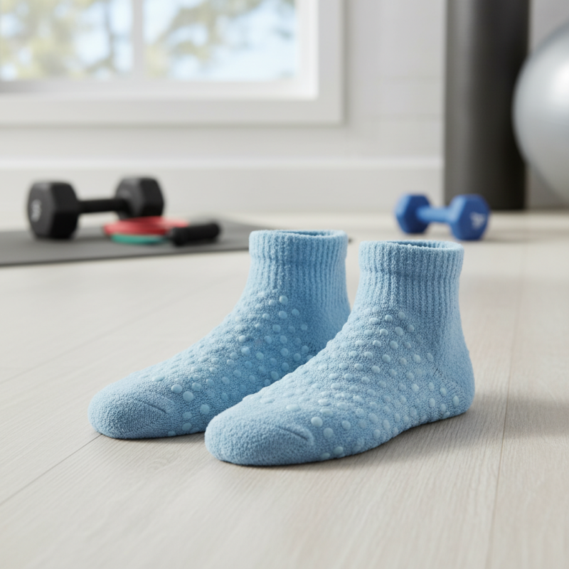 Top 10 Benefits of Light Blue Grip Socks for Comfort and Performance