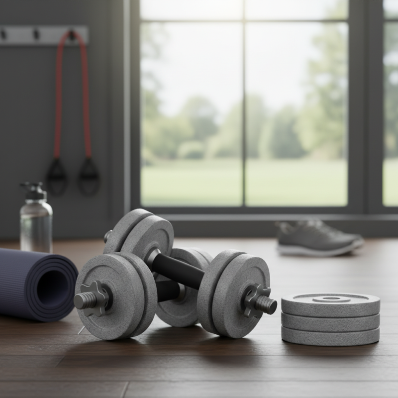 How to Choose the Right Cement Dumbbell for Your Home Workout?