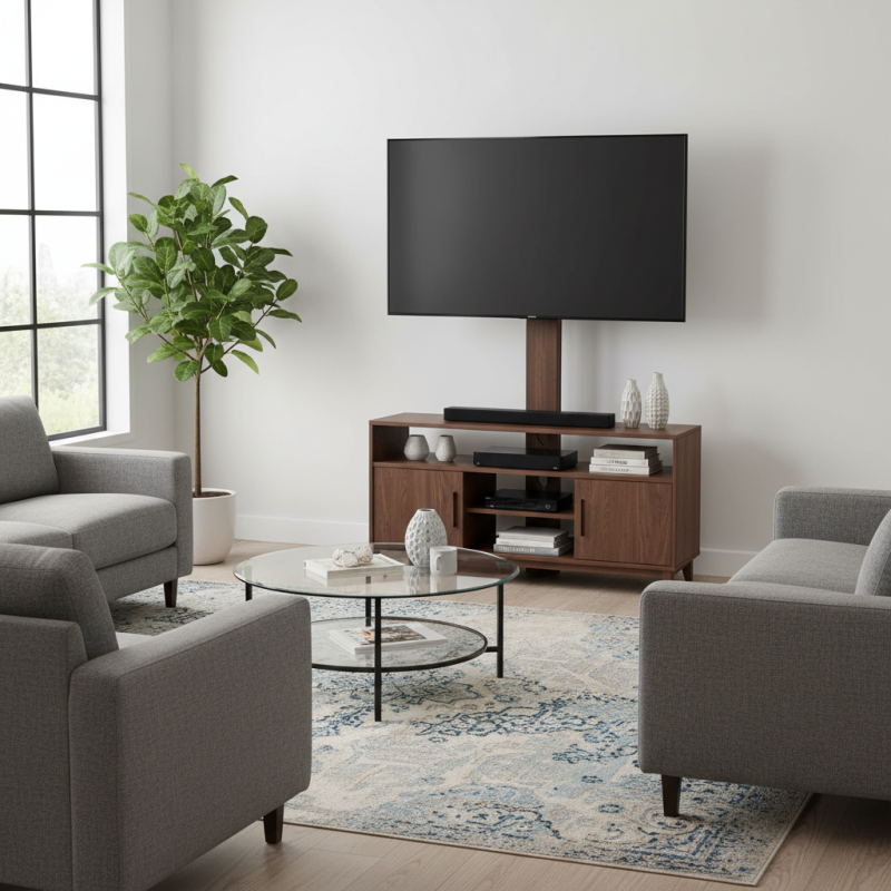 How to Choose a Tall TV Stand With Mount for Your Home?