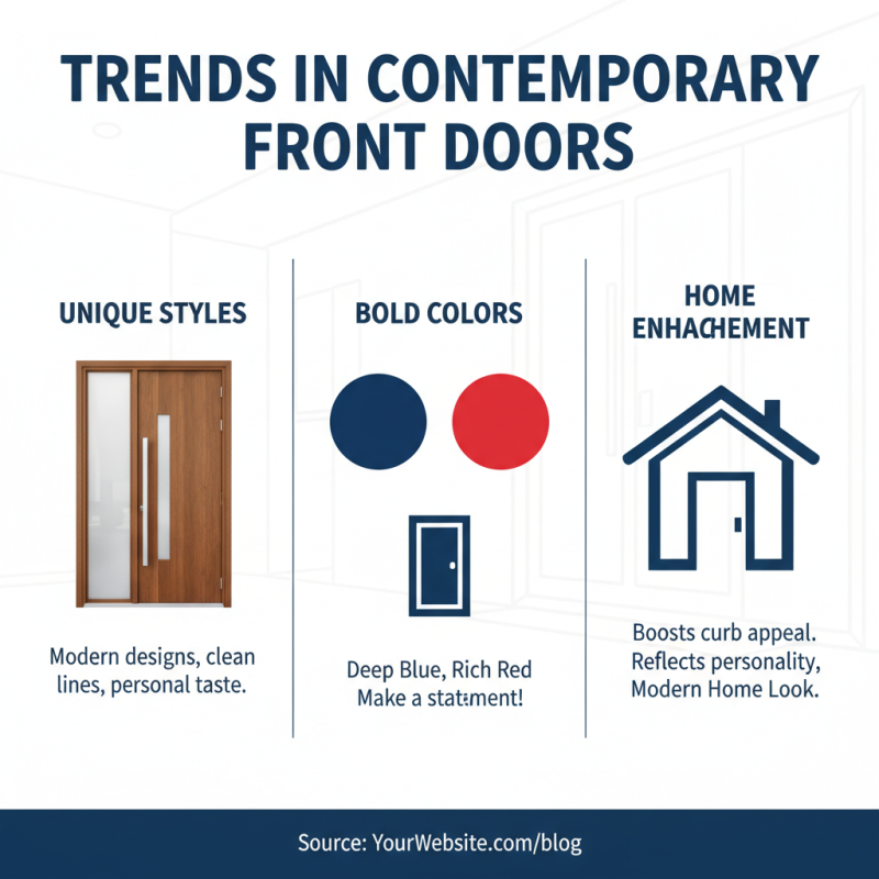 What is the Best Contemporary Front Doors for Your Home?