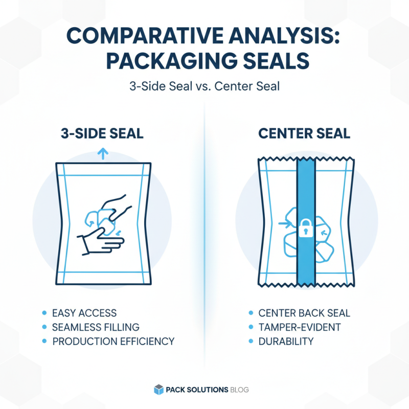 Understanding the Benefits of 3 Side Seal and Center Seal Packaging?