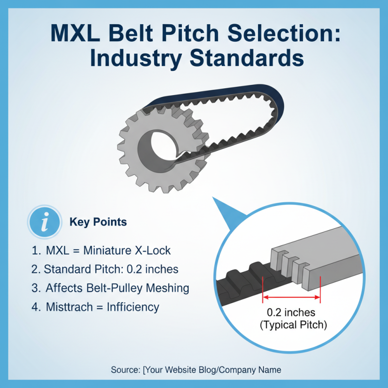 How to Choose the Right Mxl Belt Pitch for Your Project?