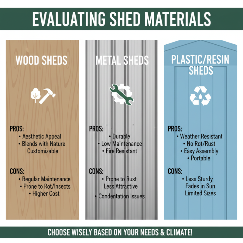 2026 How to Choose the Best Outdoor Storage Shed for Your Needs?