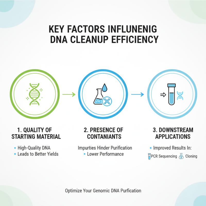 How to Perform Genomic DNA Cleanup Effectively and Efficiently?