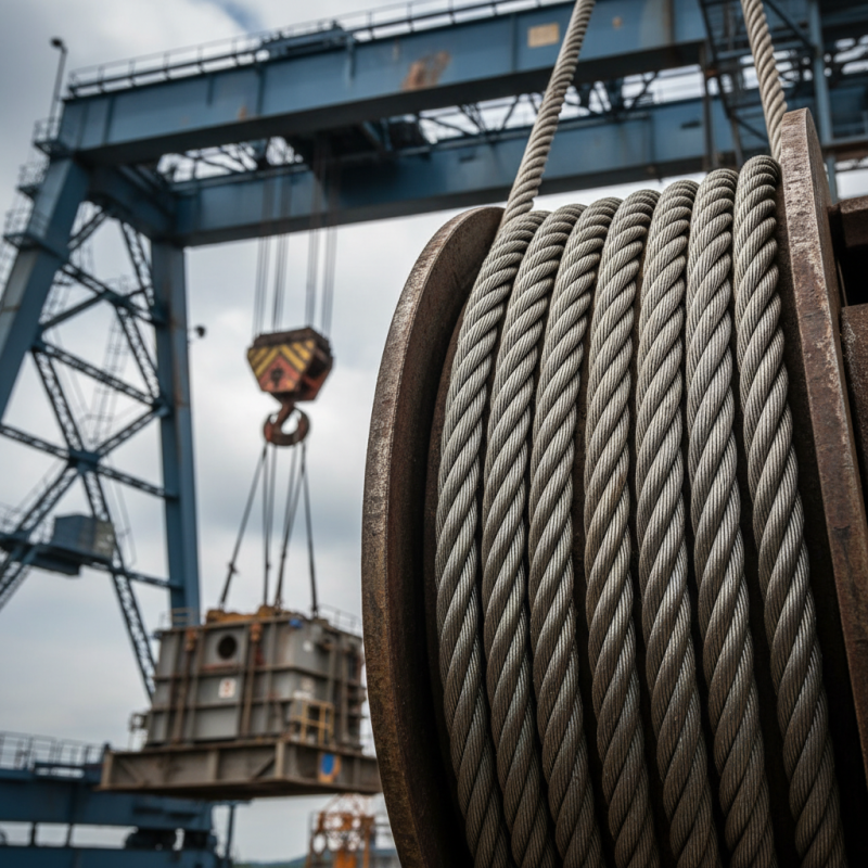 Best Durable Crane Steel Rope for Heavy Lifting Solutions?