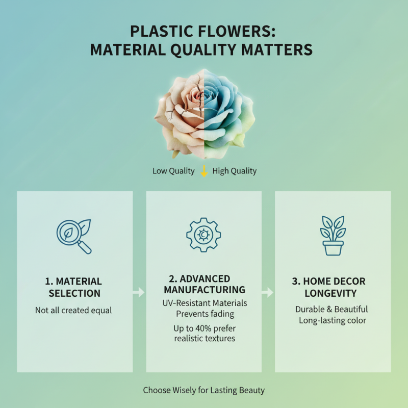 How to Choose the Best Plastic Flowers for Home Decor?