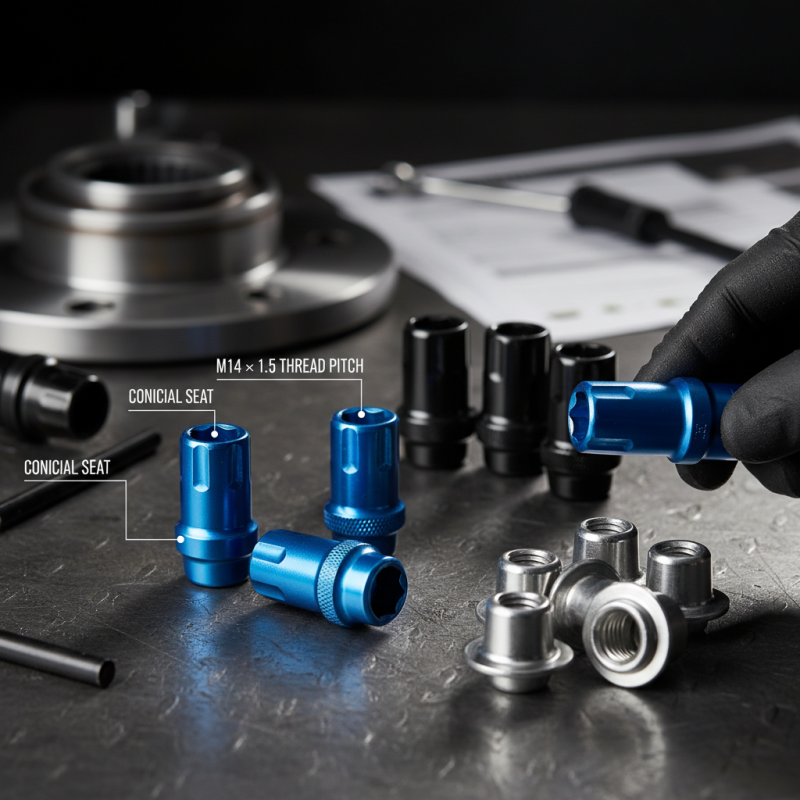 Как выбрать гайки с насечкой и кольяром для авто?