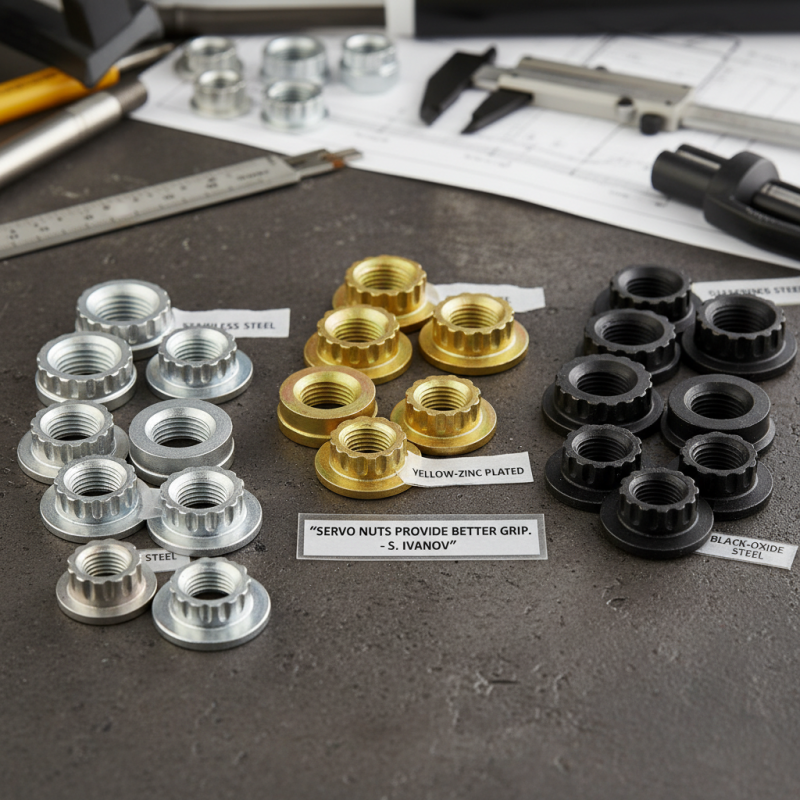 Как правильно выбрать гайки с насечкой и кольяром?