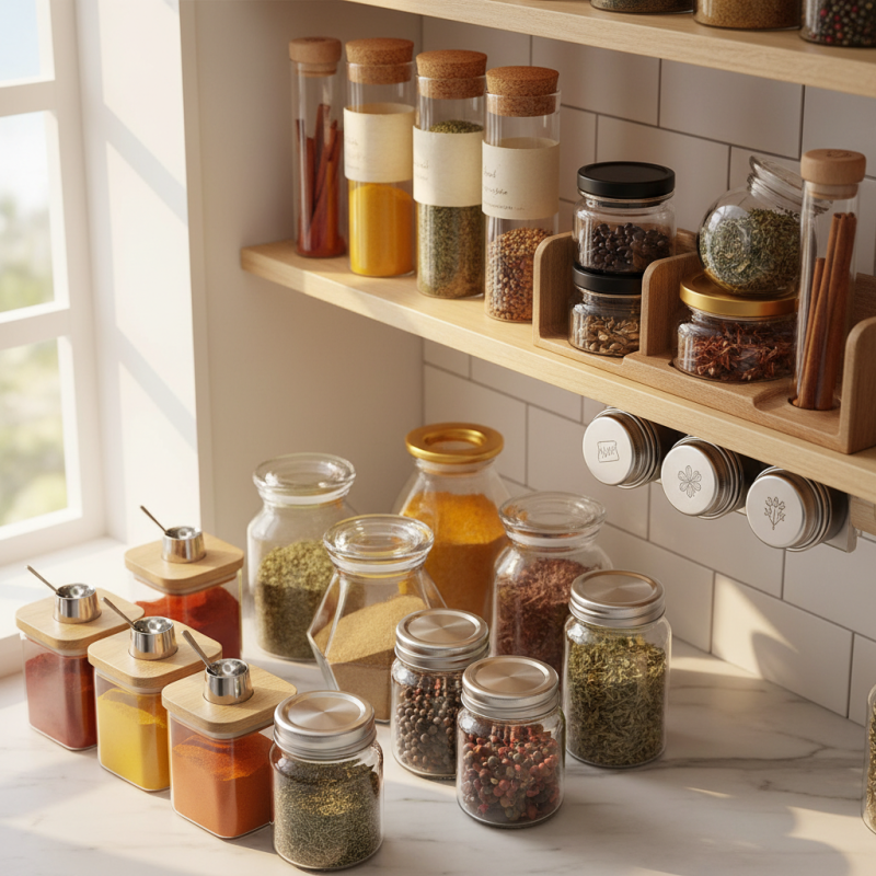 Top 10 Glass Spice Jar Designs You Need For Your Kitchen?