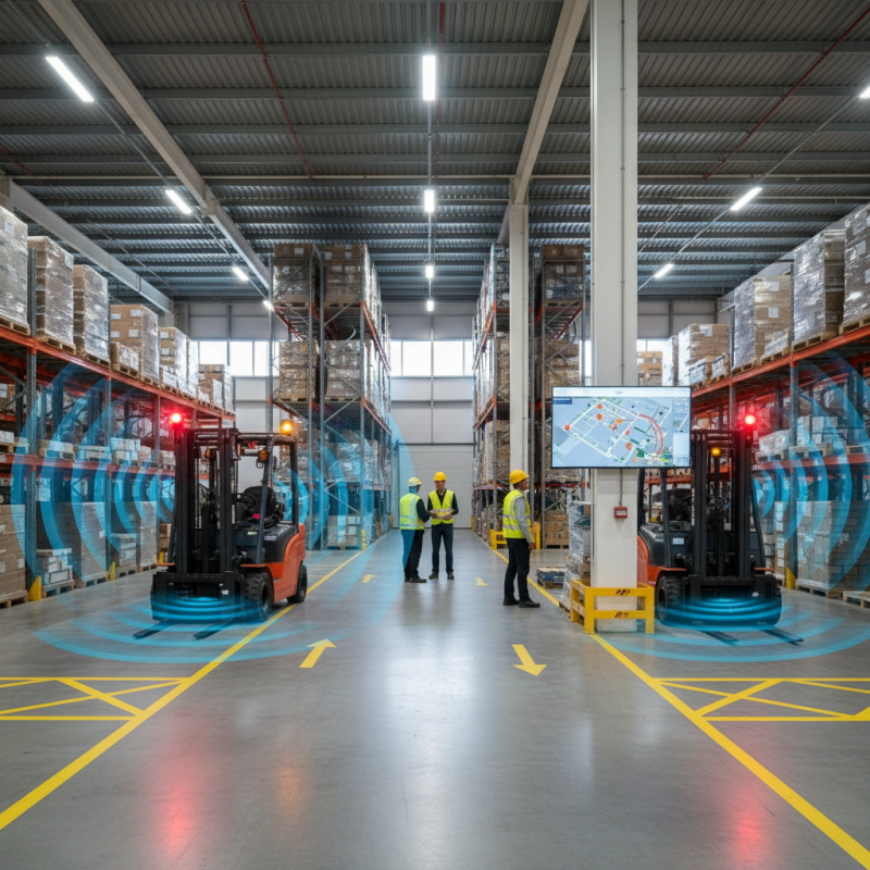 How to Choose the Best Forklift Collision Detection System?