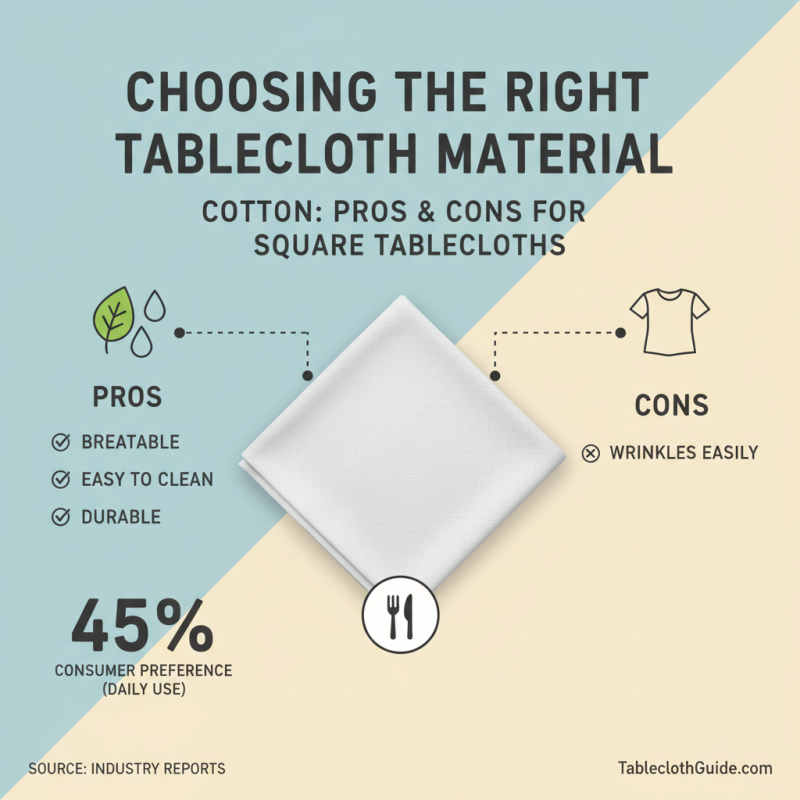 What is a Square Tablecloth and How to Choose the Right One?