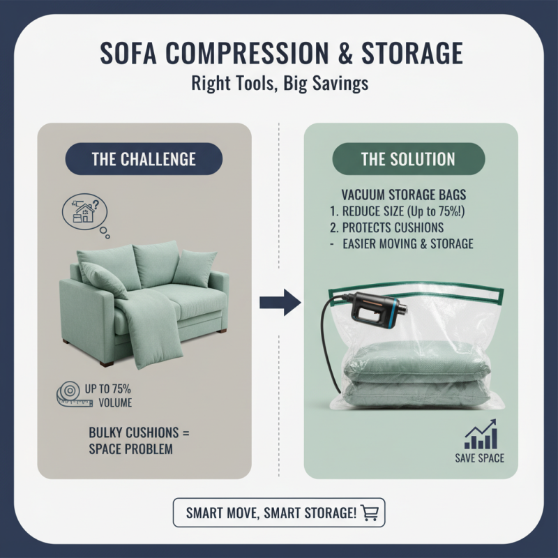 How to Compress Sofa for Easy Storage and Moving?